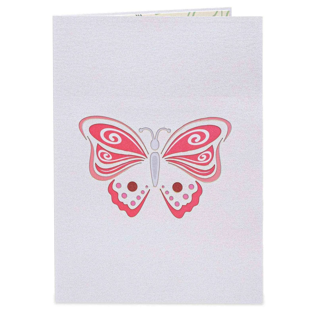 Butterflies Pop Up Card - 5" x 7" by Paper Love