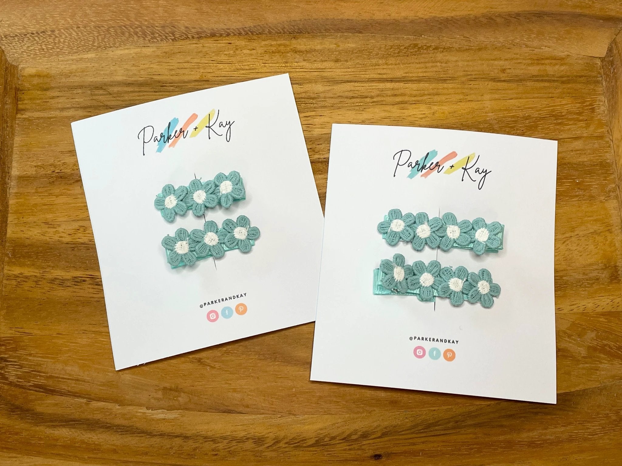 Baby Blooms Hair Clips by Parker + Kay Creative