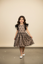 Black Alphabet Dress