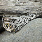 Artisan Irish Celtic Beast Brooch - Made in Ireland