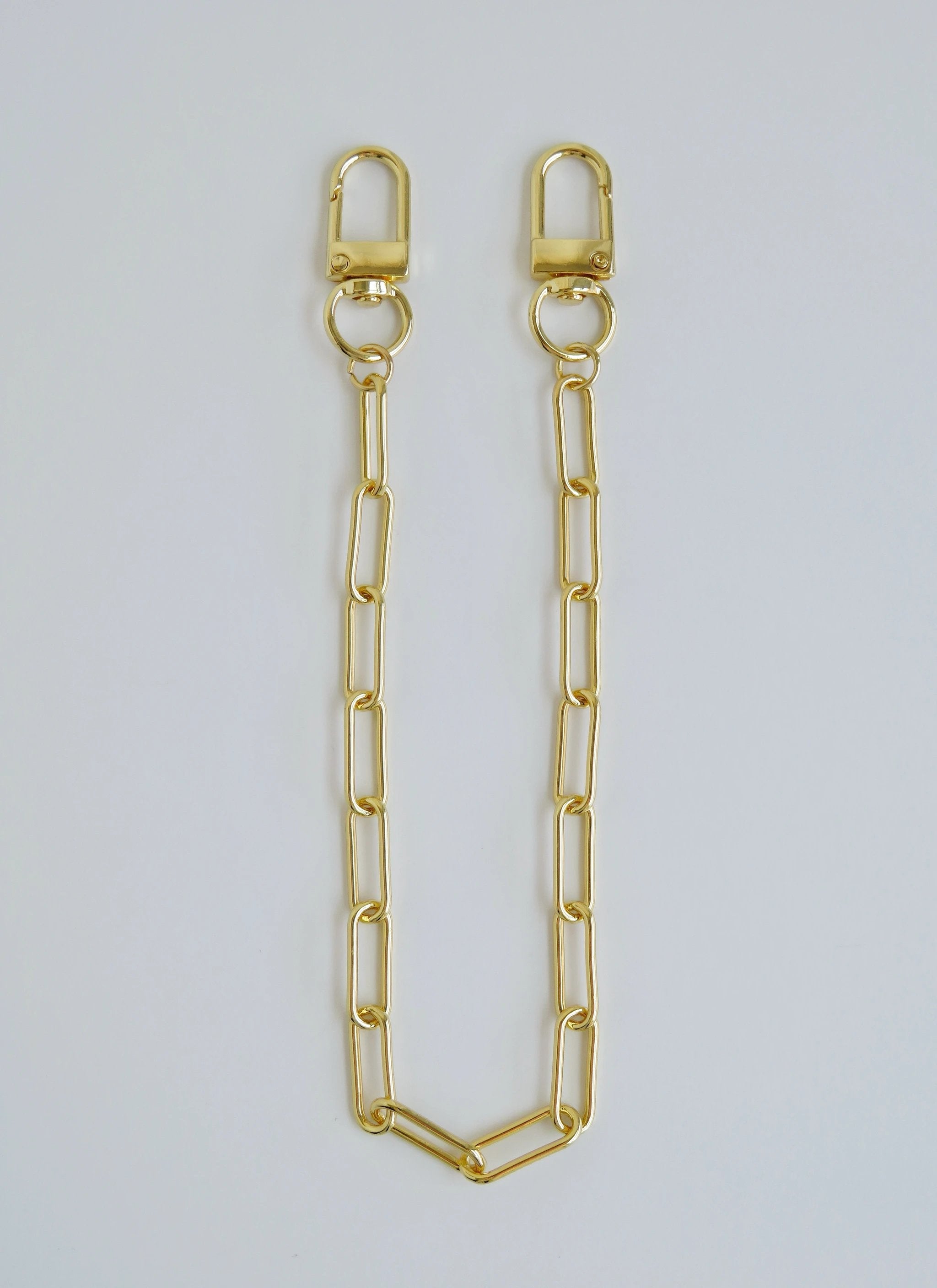 Charm Bar Chain - 18k Gold Plated - Handbag Chain by Curated By Suarez