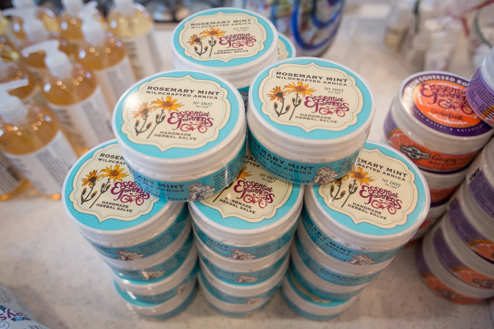 ROSEMARY MINT ARNICA SALVE 8 oz. by Essential Journeys