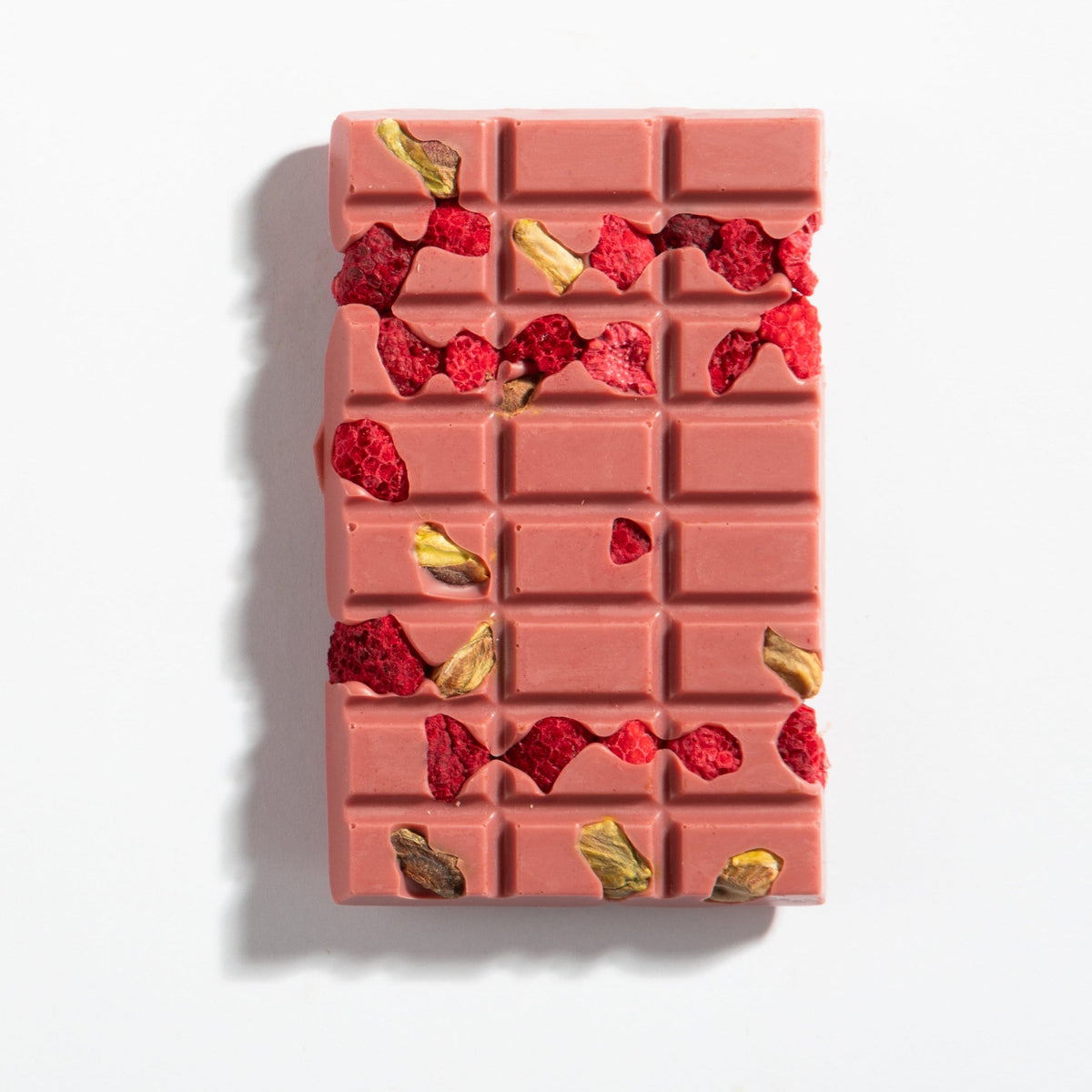 Ruby Garnet Chocolate Raspberry & Pistachio Bar