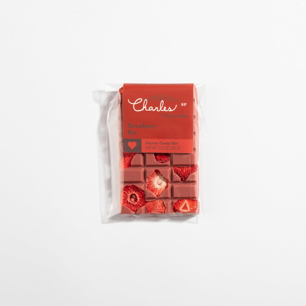 Ruby Garnet Chocolate Strawberry Bar