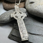 Artisan Irish Durrow Cross Necklace - Handmade in Ireland