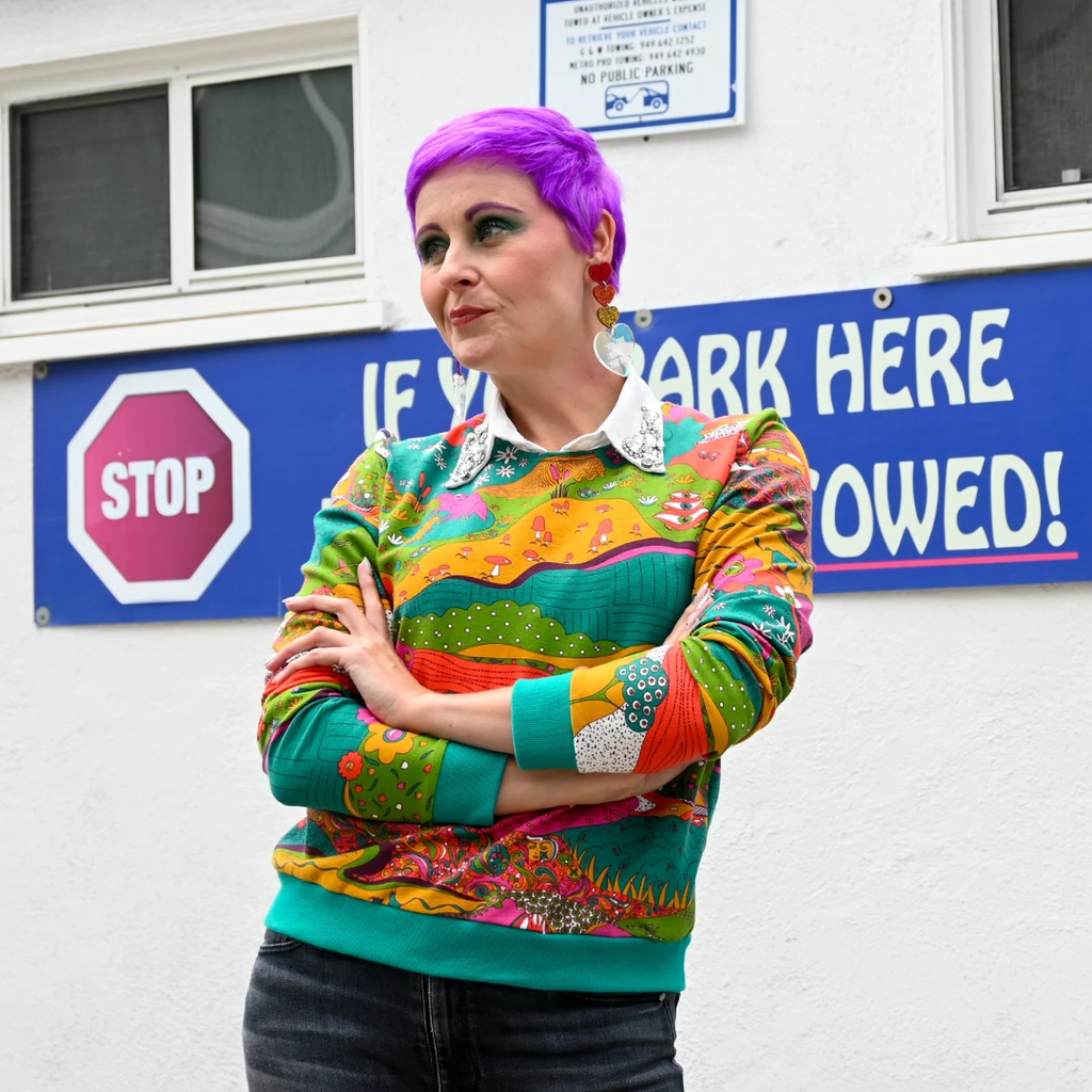 Landscape Pullover in Emerald by Blue Platypus Clothing