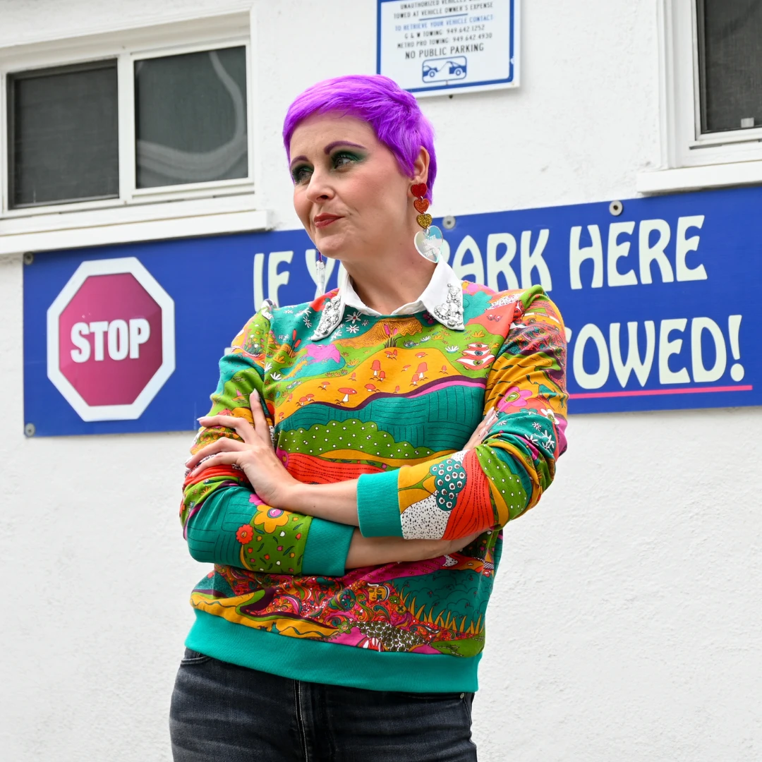 Landscape Pullover in Emerald by Blue Platypus Clothing