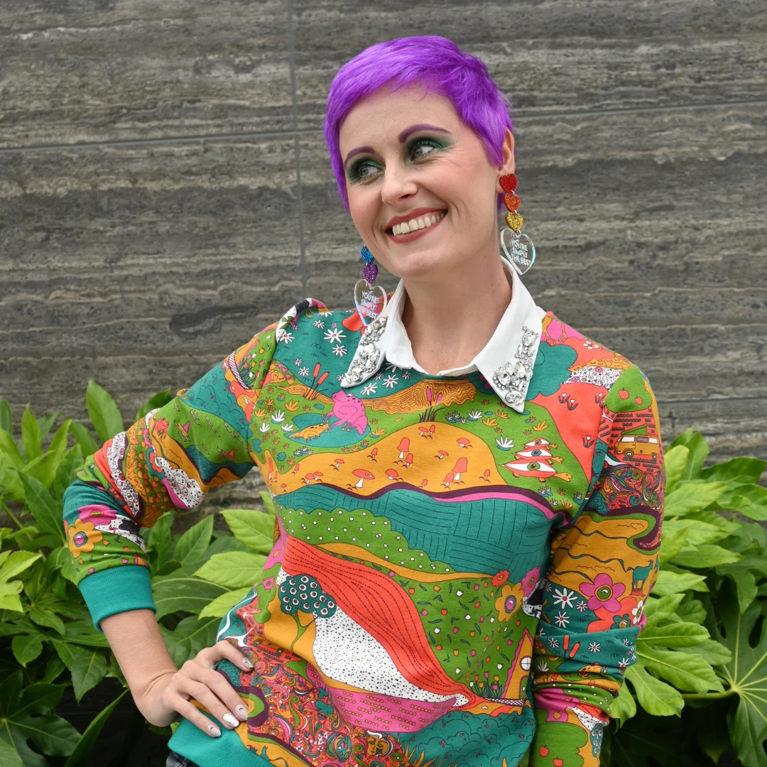 Landscape Pullover in Emerald by Blue Platypus Clothing