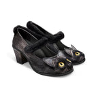 Chocolaticas® Mid Heels Chat Noir Women's Mary Jane Pump by Hot Chocolate Design