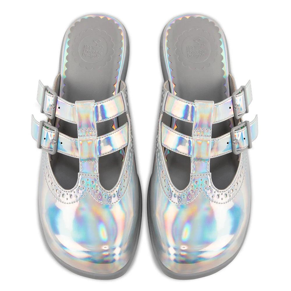 Chocolaticas® Chrome Crush Women's Clog by Hot Chocolate Design