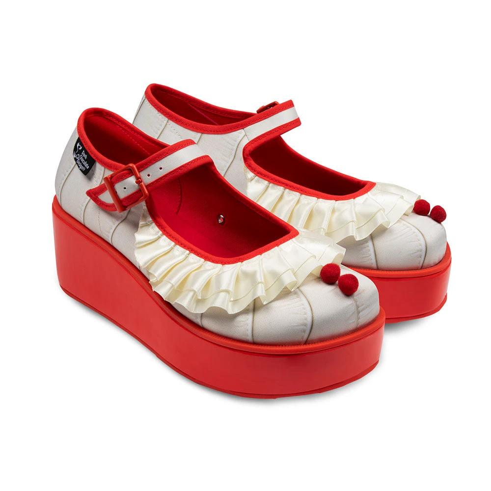 Chocolaticas® Clown Women's Mary Jane Platform by Hot Chocolate Design
