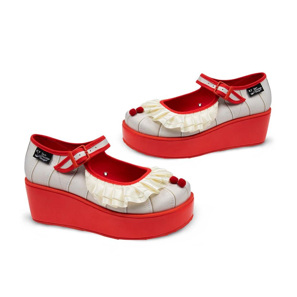Chocolaticas® Clown Women's Mary Jane Platform by Hot Chocolate Design