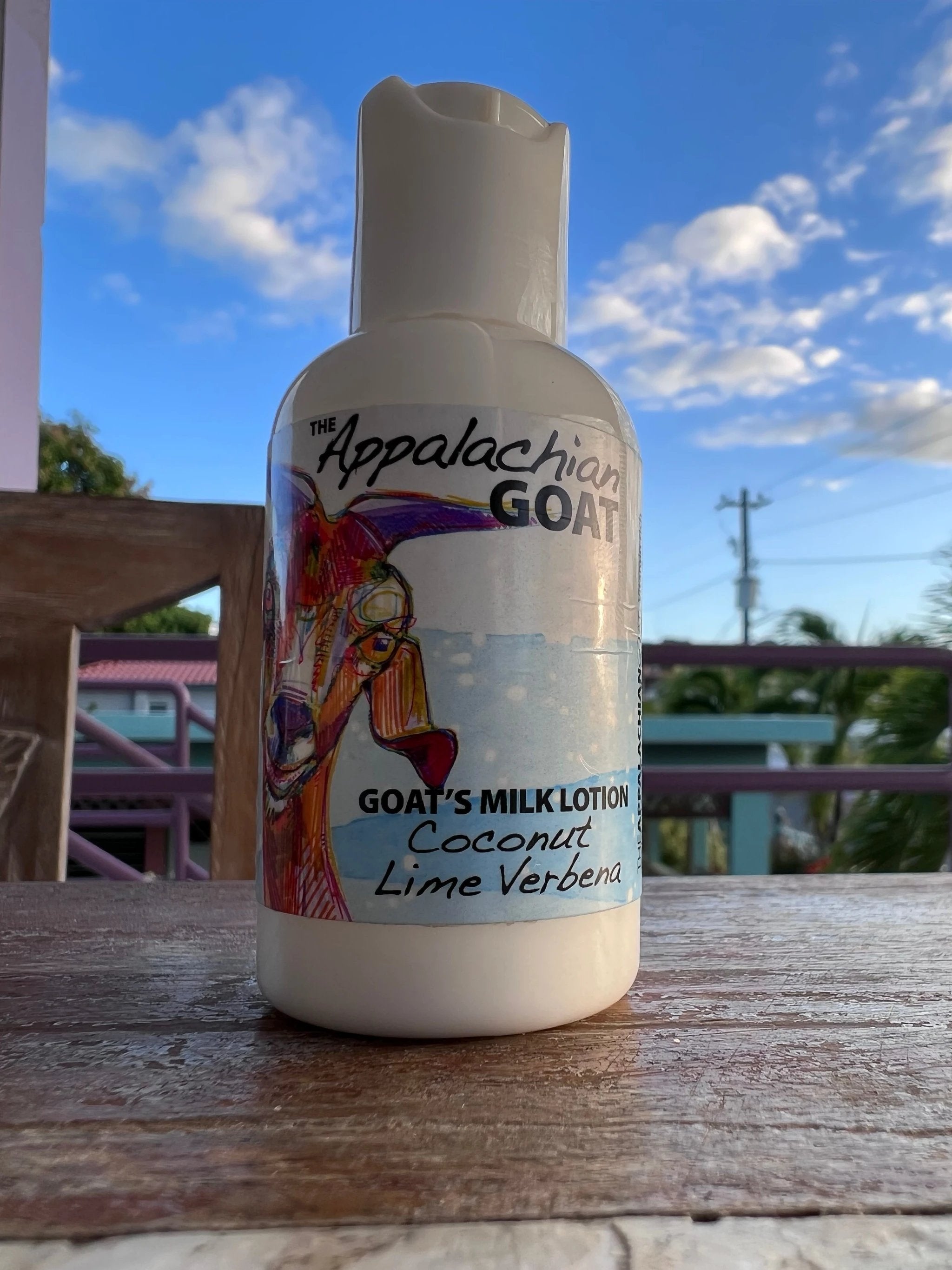 COCONUT LIME VERBENA GOATS MILK LOTION by Essential Journeys