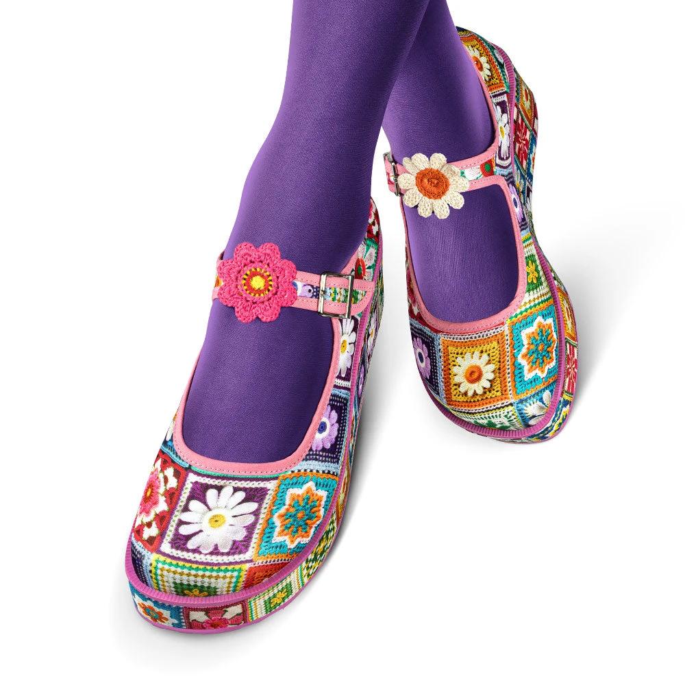 Chocolaticas® Crochet Women's Mary Jane Platform by Hot Chocolate Design