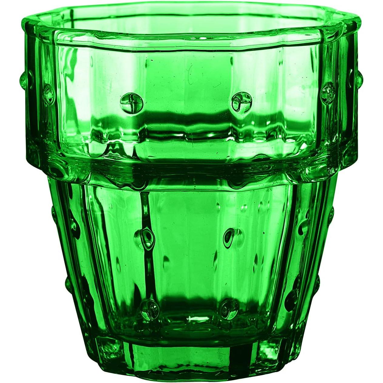 Cactus Glass Set of 6 | Stackable Cocktail Glass Giftable Drinkware Set