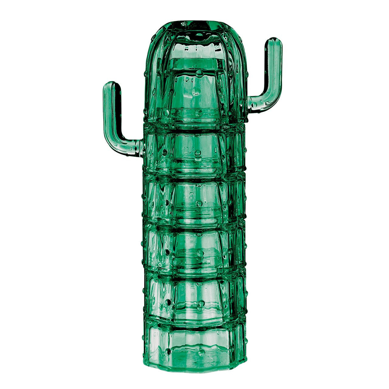 Cactus Glass Set of 6 | Stackable Cocktail Glass Giftable Drinkware Set