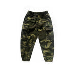 Cotton Camo Cargo Jogger Pants