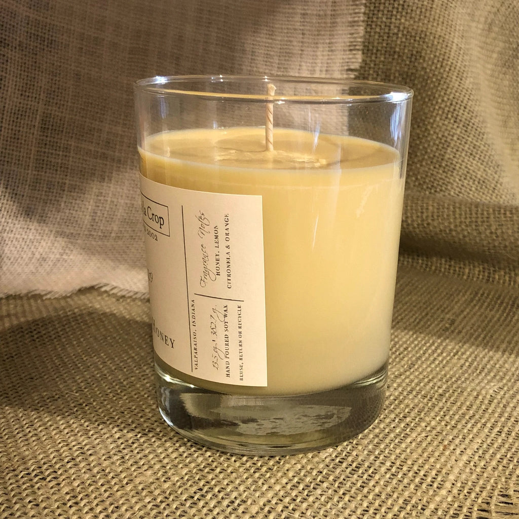 Soy Candle - Limone Honey by Creme de la Crop
