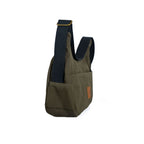 Crossbody Crescent Bag - Canvas Shoulder Bag for Women