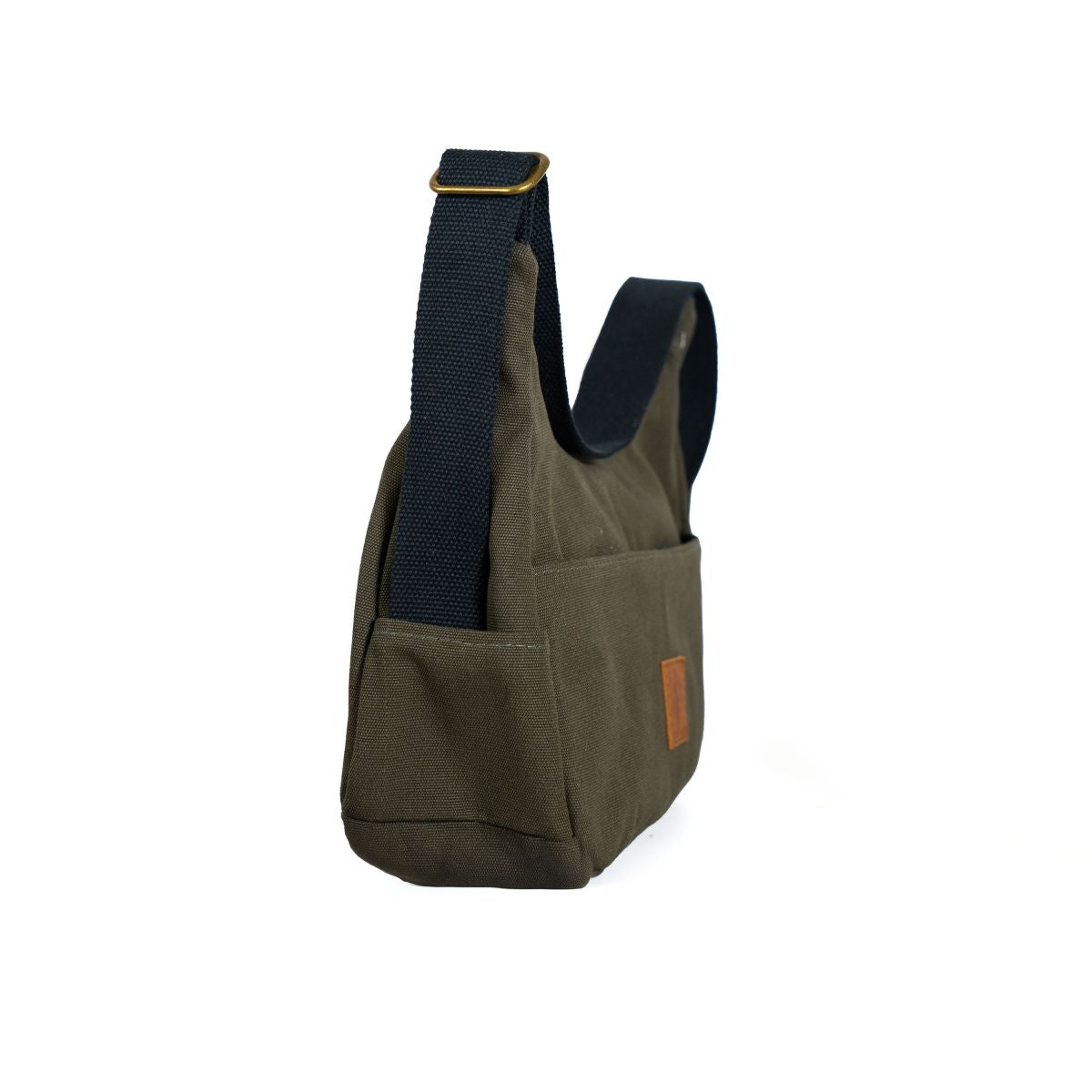 Crossbody Crescent Bag - Canvas Shoulder Bag for Women
