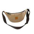 Round Mini Shoulder Bags for Women - Canvas Bag
