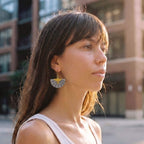 Nusu Half-Moon Earrings for Women