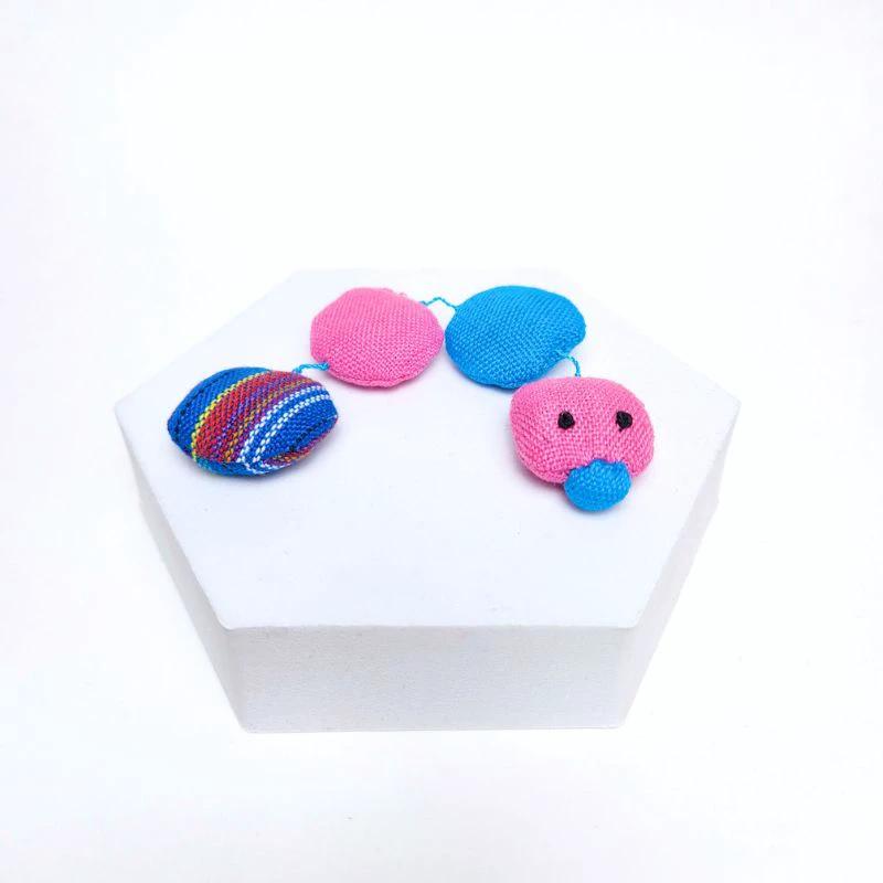 Organic Catnip Caterpillar Cat Toy by Upavim Crafts