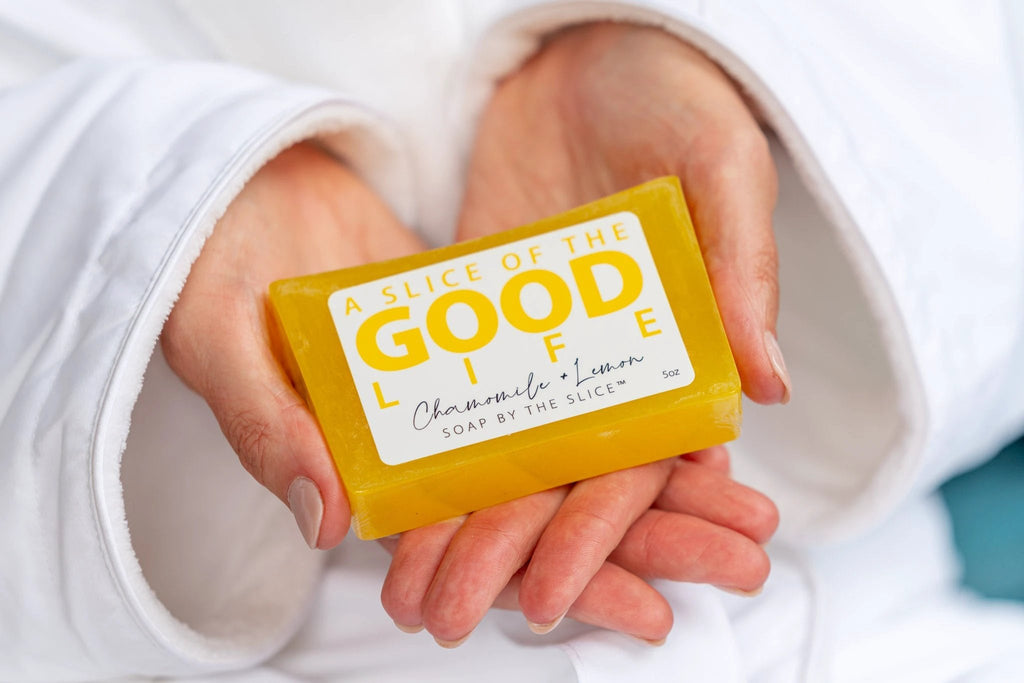 CHAMOMILE + LEMON SOAP SLICE 5 oz. by Essential Journeys