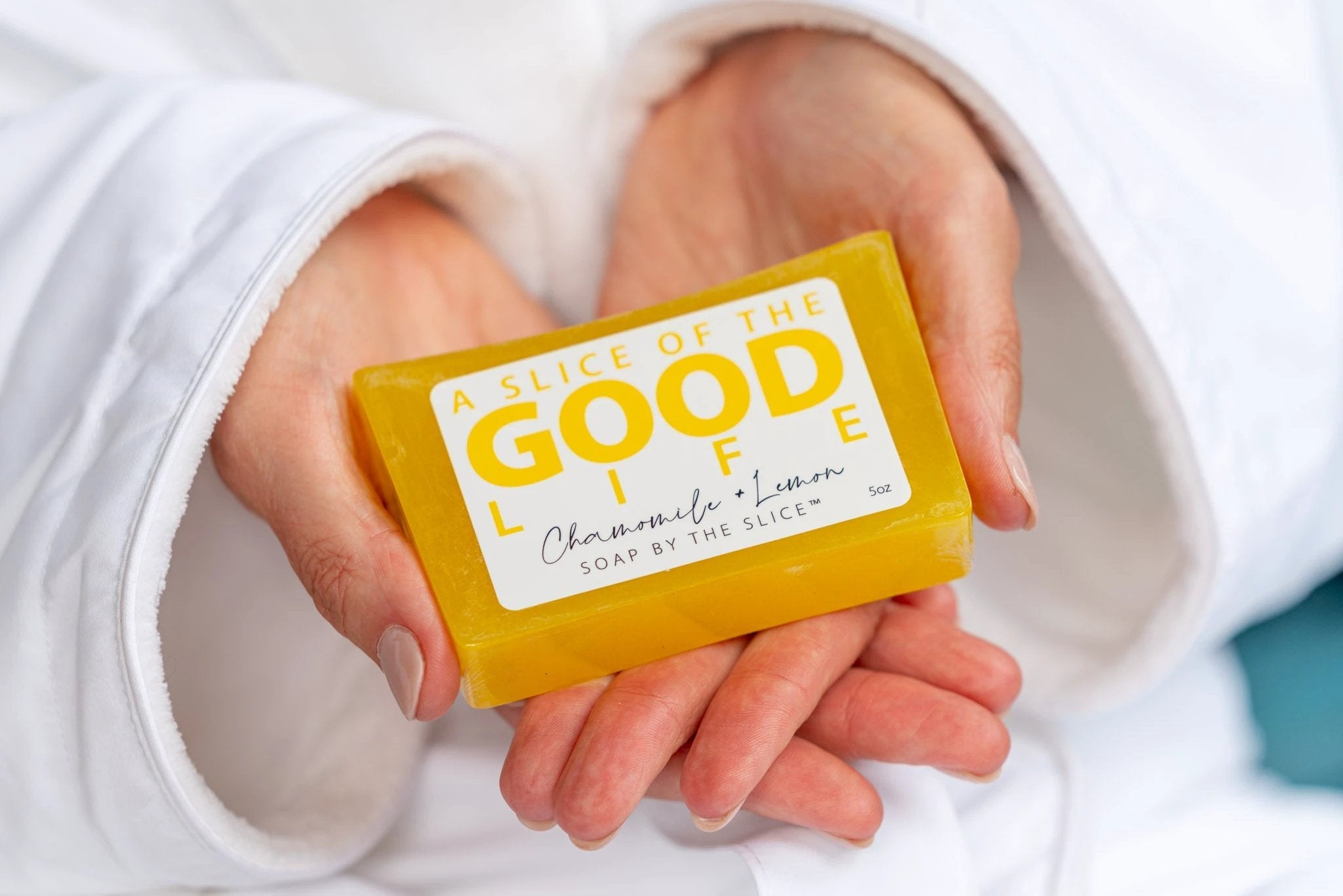 CHAMOMILE + LEMON SOAP SLICE 5 oz. by Essential Journeys
