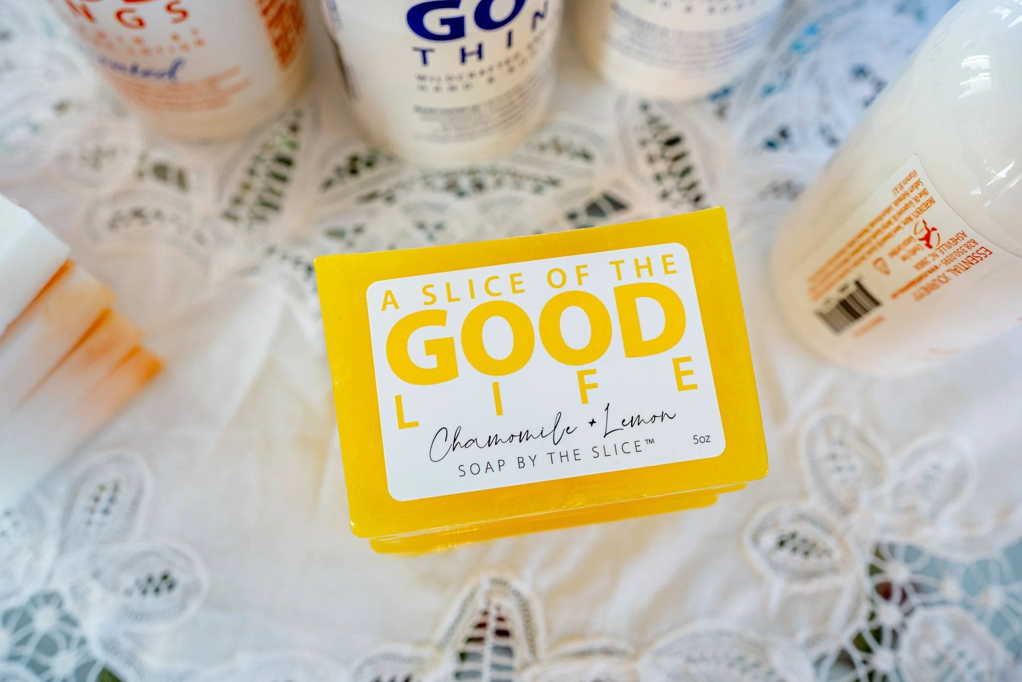 CHAMOMILE + LEMON SOAP SLICE 5 oz. by Essential Journeys