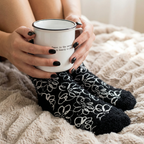Chaos is the Canvas Mug & Sock Gift Set in Black and White by The Bullish Store