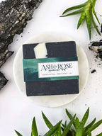 Charcoal & Aloe Soap Scrub Bar by Ash & Rose