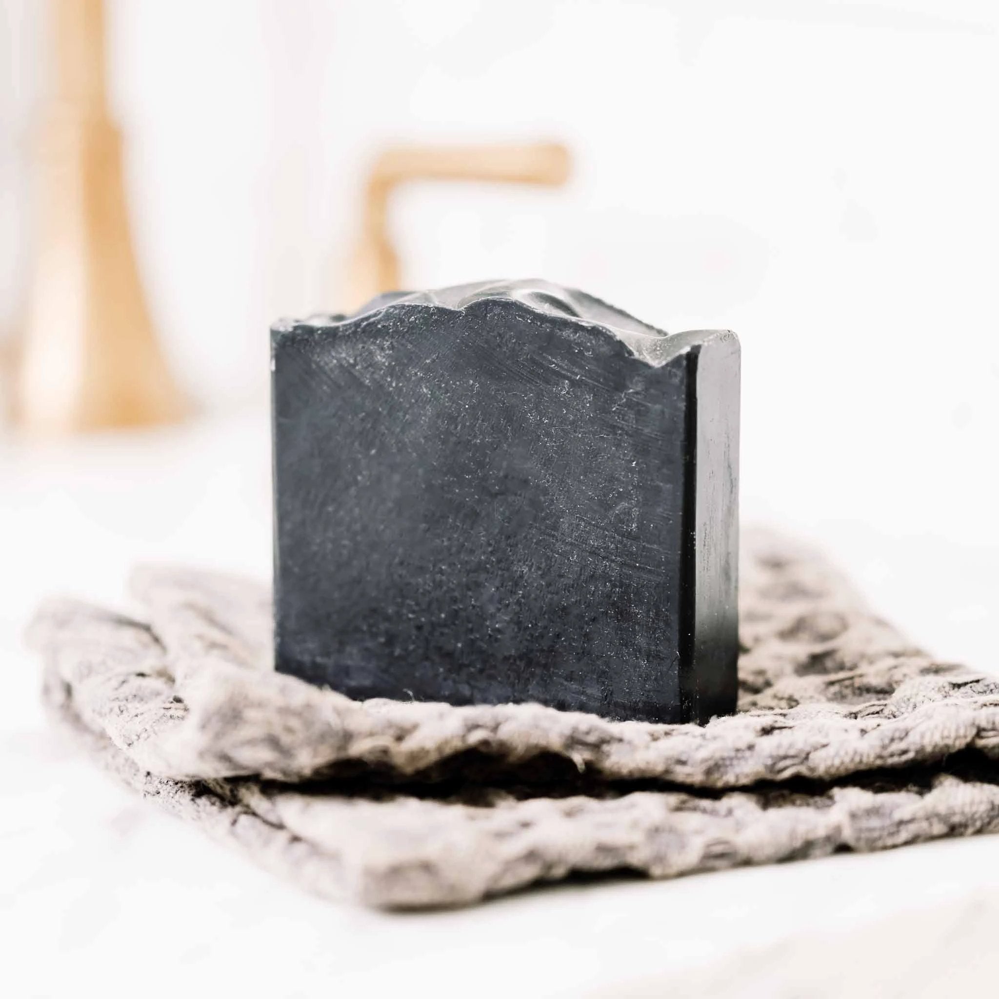 Clarifying Charcoal Bar Handmade Tallow and Goat Milk Soap Bar by Pretty farm girl