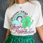 Chasin' That Neon Rainbow Shirt [Available in SM-2XL] by The Bullish Store