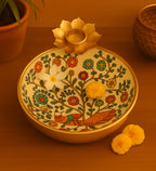 Meena Urli with T-light Holder