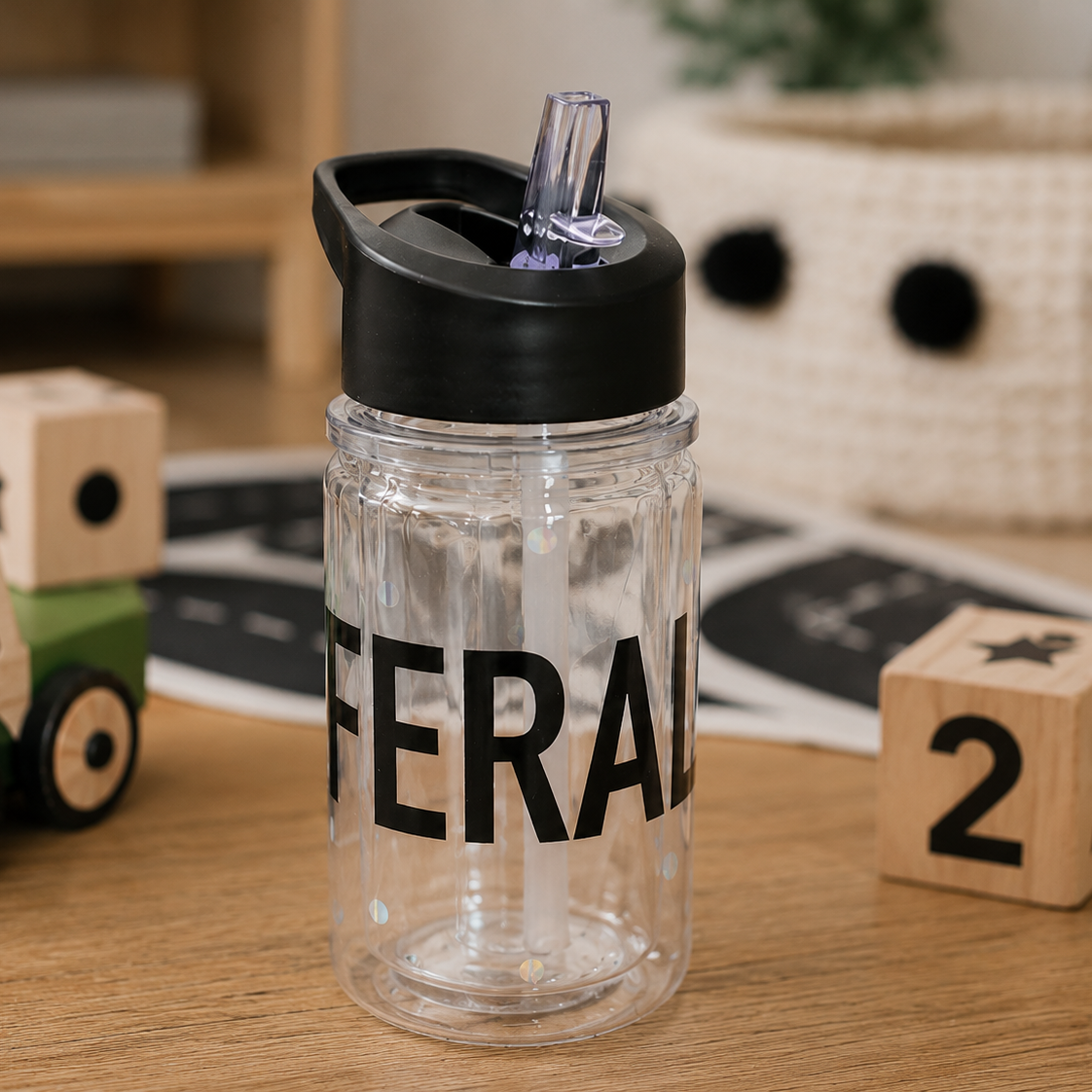 Feral Toddler Sippy Cup