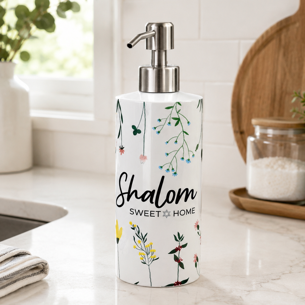 Wildflower Shalom Sweet Home Soap Dispenser