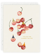 Cherry on Top - Seeded Birthday Card by Ash & Rose