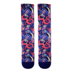 Chinese Dragons Men's Socks | Colorful Novelty Crew Socks