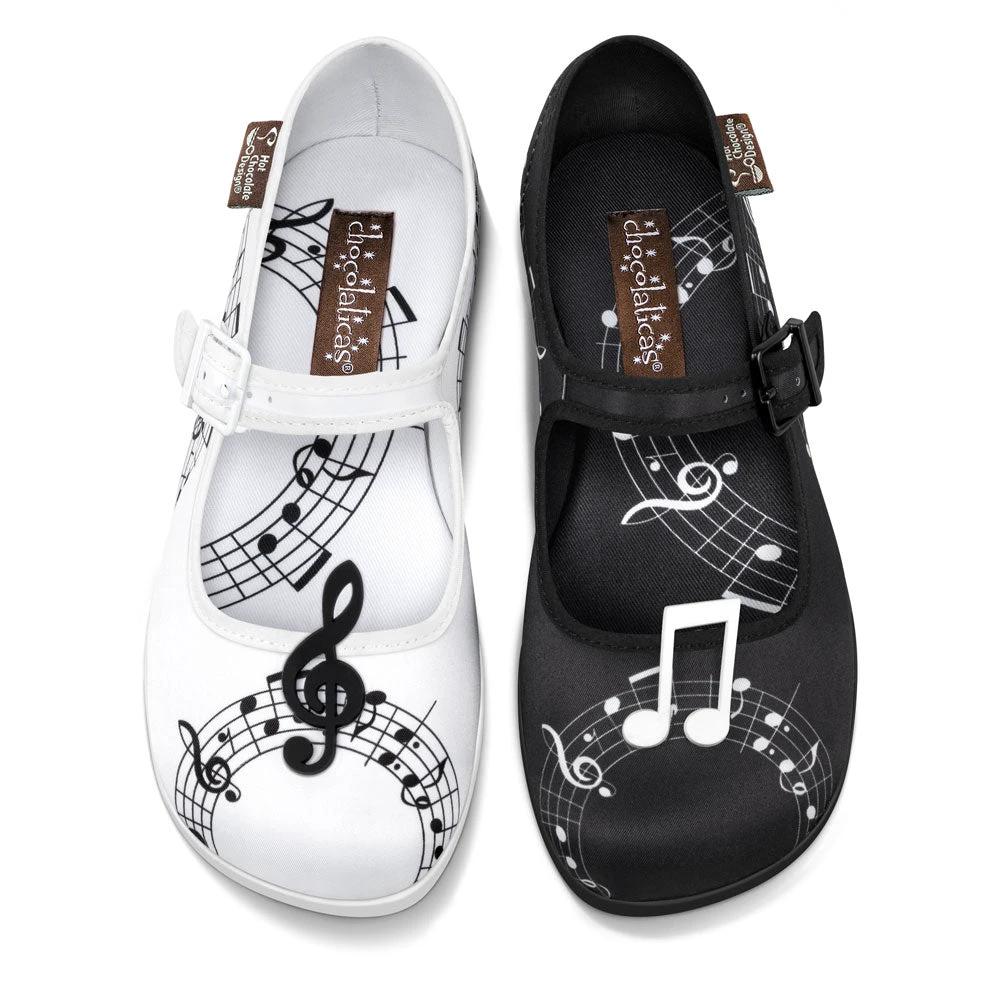 Chocolaticas® Harmony Women's Mary Jane Flat by Hot Chocolate Design