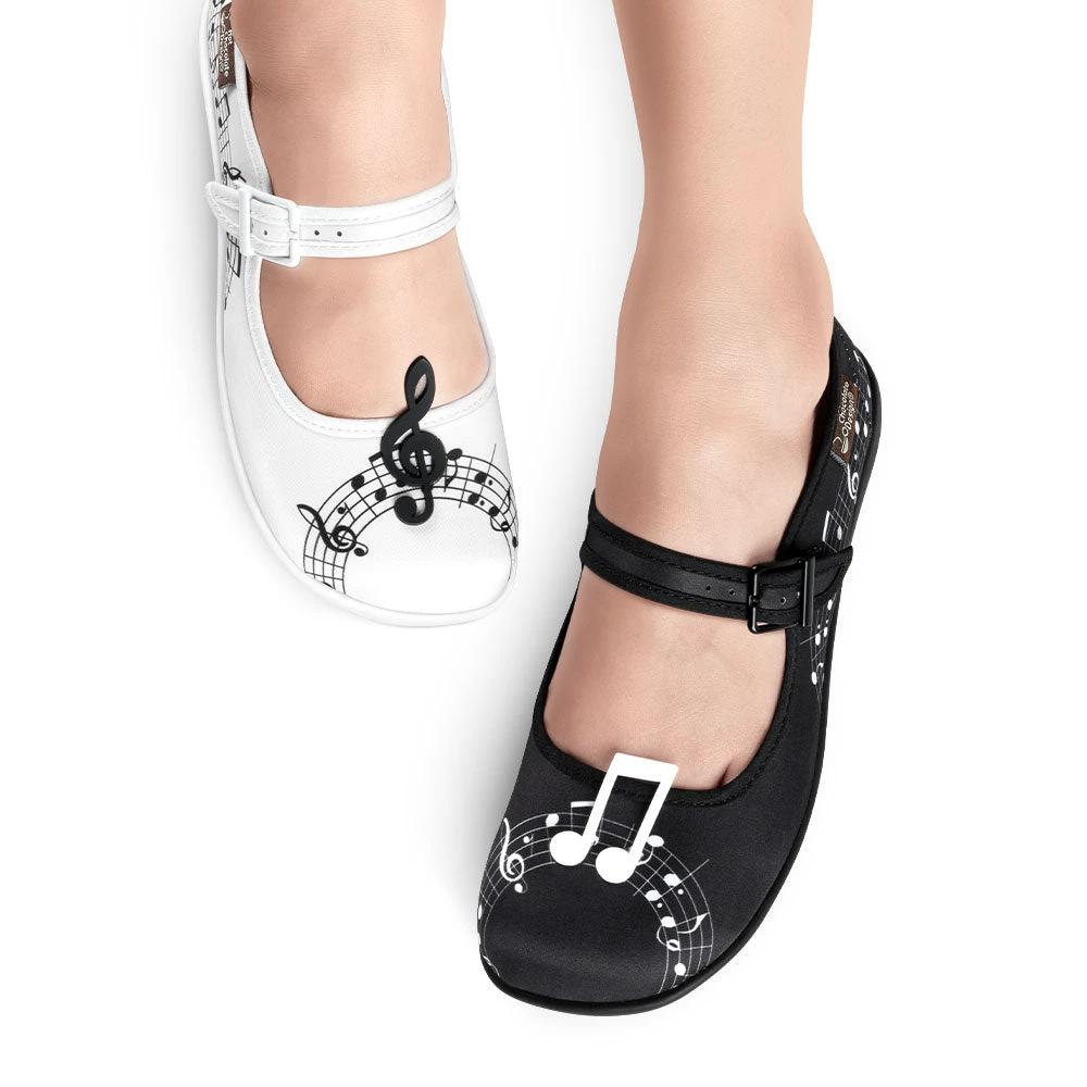 Chocolaticas® Harmony Women's Mary Jane Flat by Hot Chocolate Design
