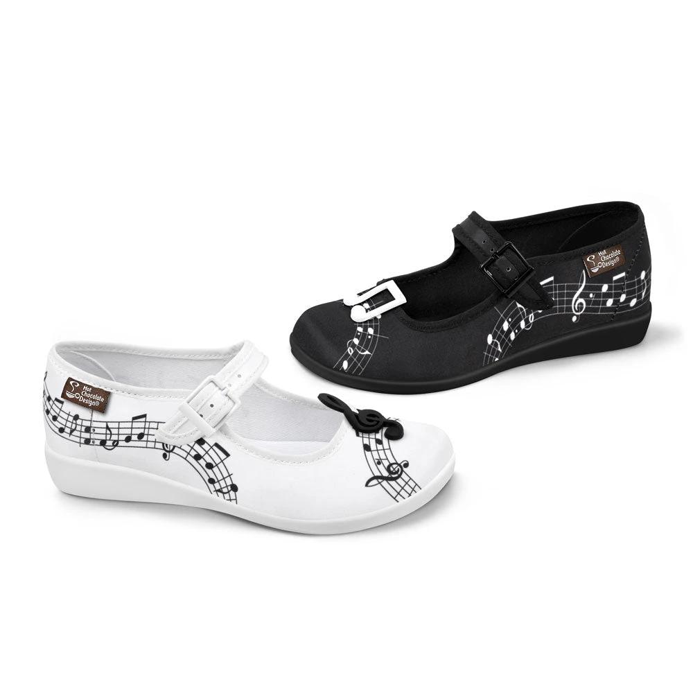 Chocolaticas® Harmony Women's Mary Jane Flat by Hot Chocolate Design