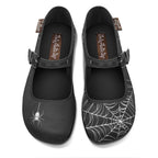 Chocolaticas® Spider Women's Mary Jane Flat by Hot Chocolate Design