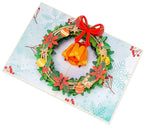 Christmas Wreath Pop Up Card by Paper Love