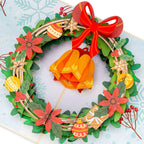 Christmas Wreath Pop Up Card by Paper Love