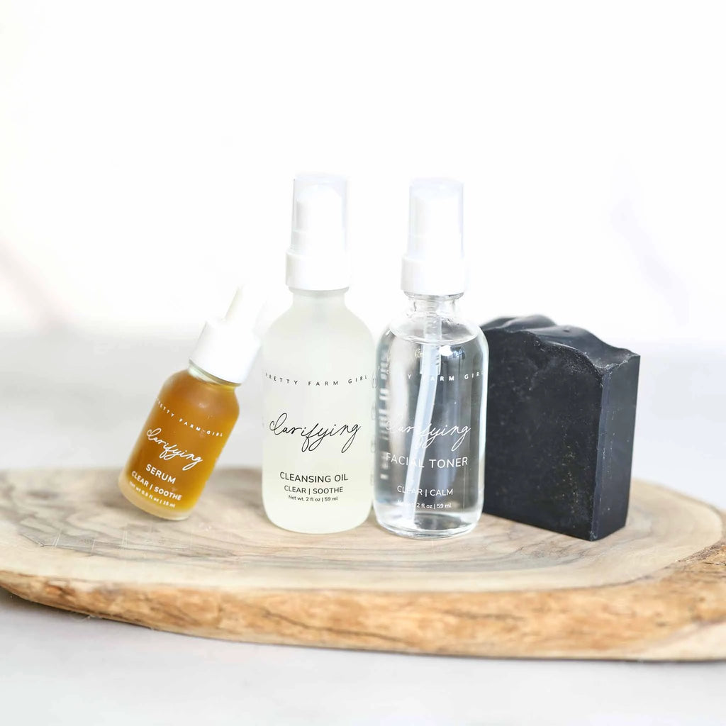 Clarifying Kit for Acne Prone Skin by Pretty farm girl