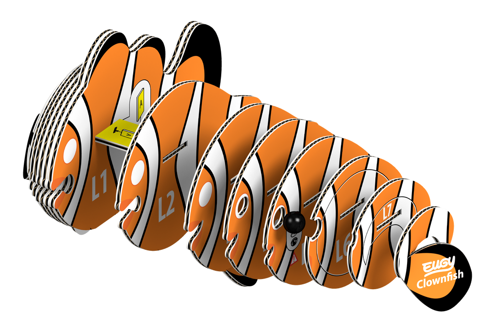 Clownfish 3D Puzzle for Kids | Ocean STEM Craft & Building Activity