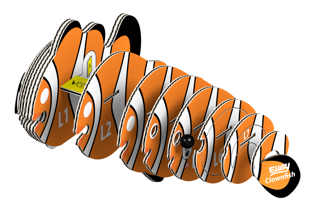 Clownfish 3D Puzzle for Kids | Ocean STEM Craft & Building Activity
