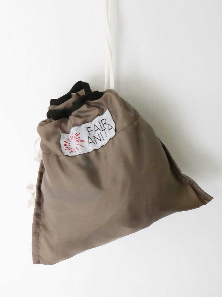 Reusable Collapsible Shopping Bag by Fair Anita