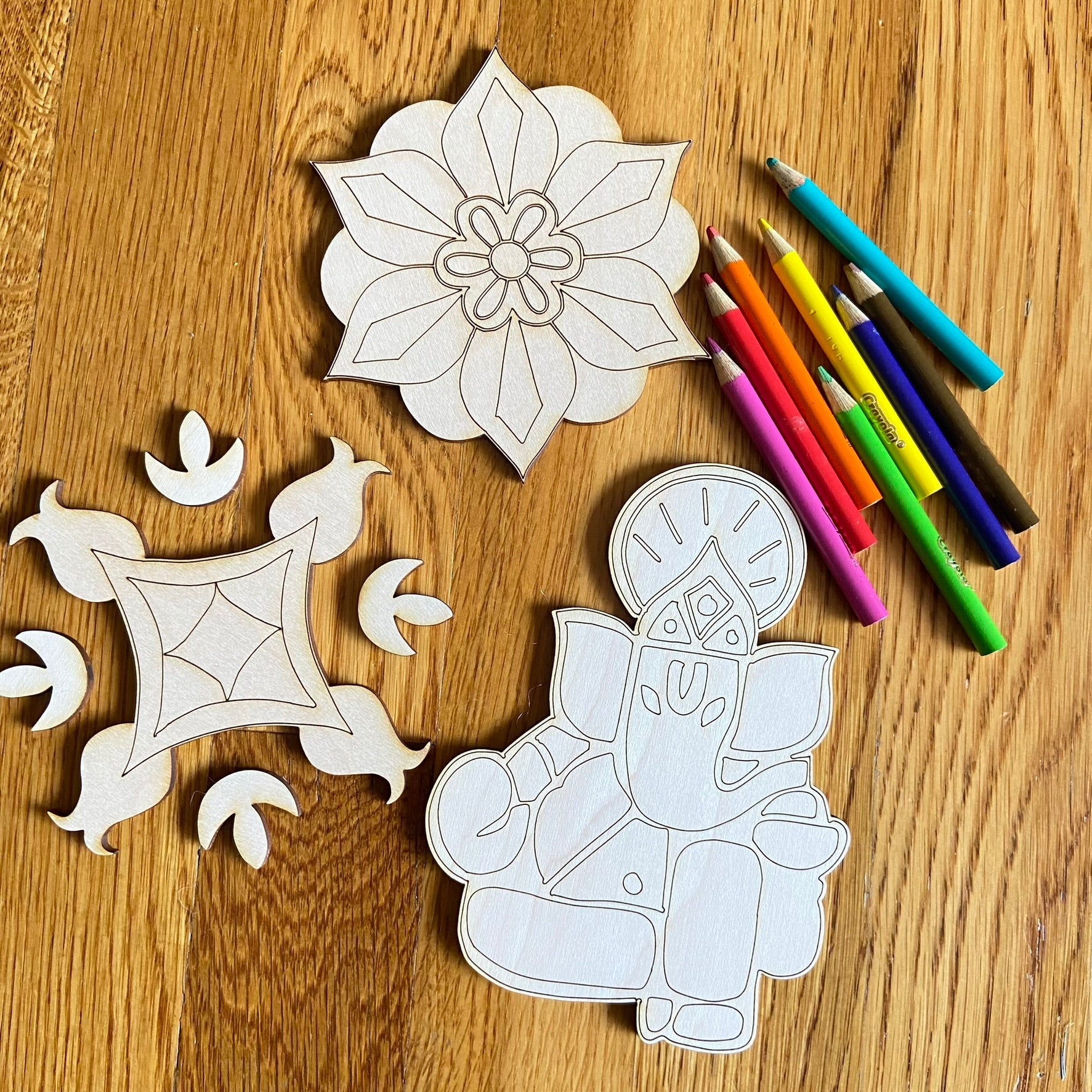 DIY Rangoli Set – Color Your Own Festive Decor